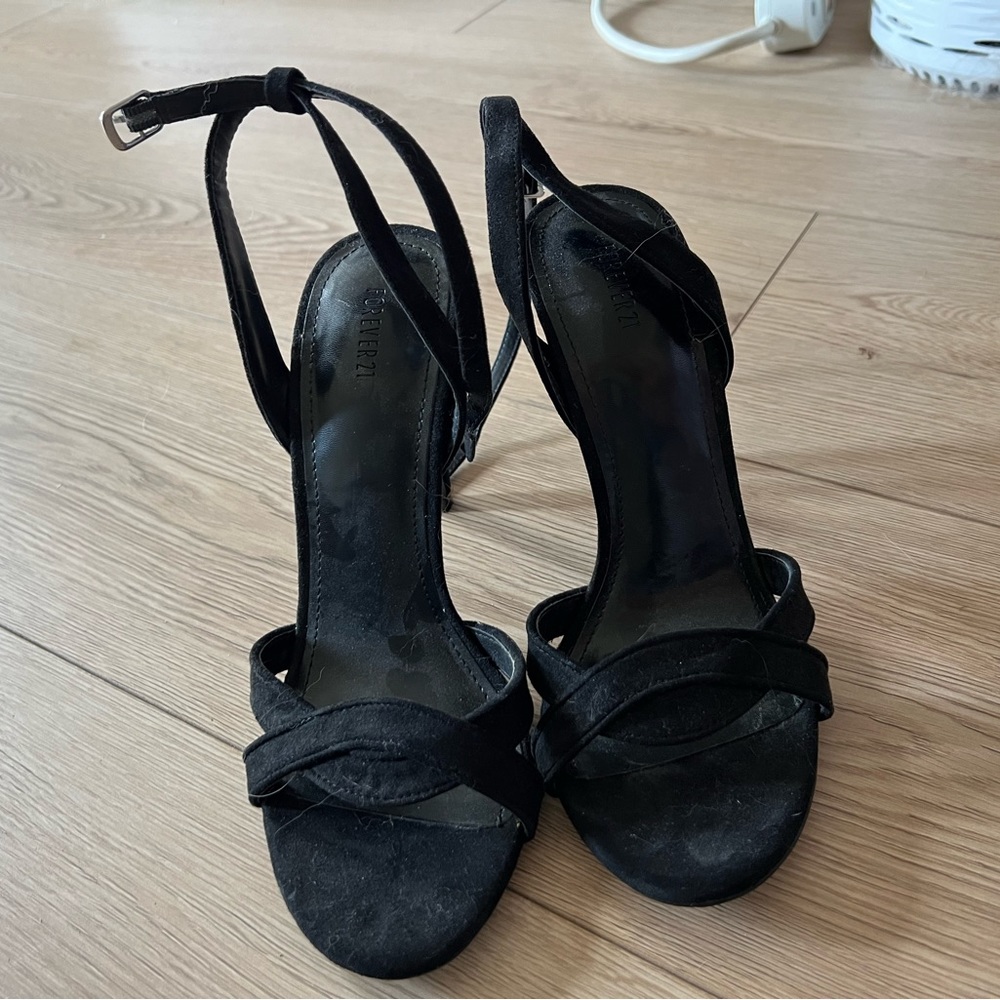 Black heels